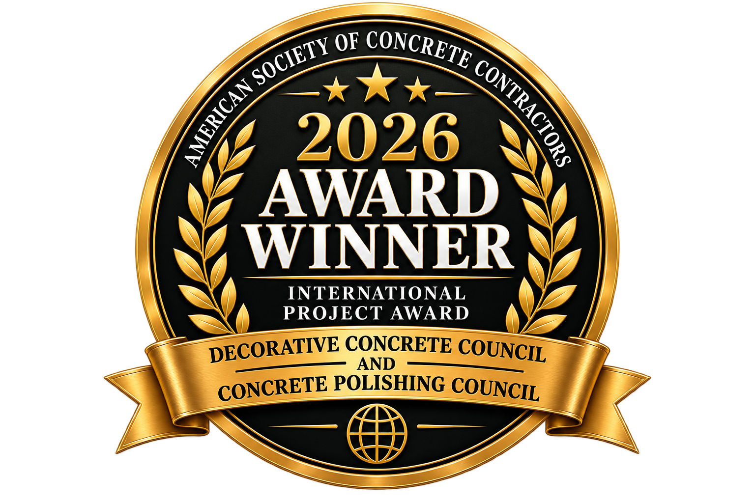 ASCC International Project Award Winner Badge